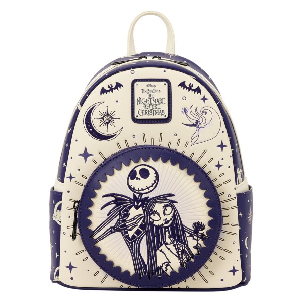 Mini Mochila Jack & Sally Cielo Nocturno - Disney Loungefly