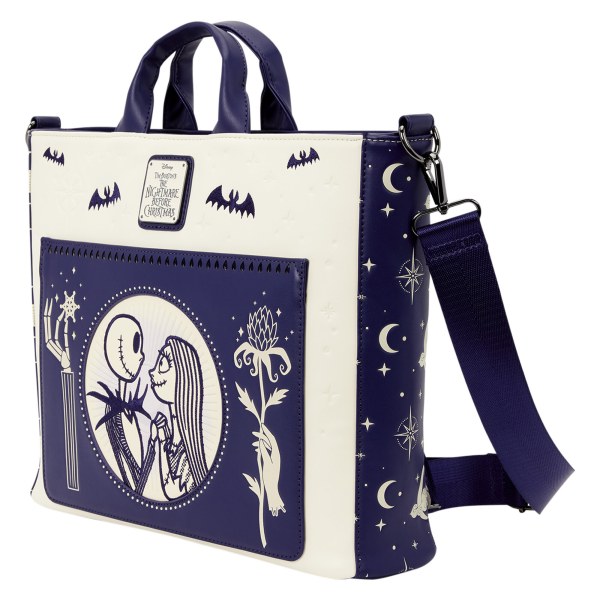 Mochila y Bolso Convertible Jack & Sally Night Sky - Disney Loungefly