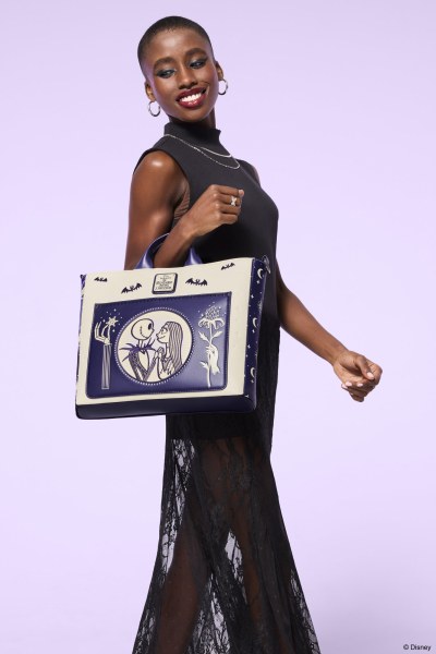 Mochila y Bolso Convertible Jack & Sally Night Sky - Disney Loungefly