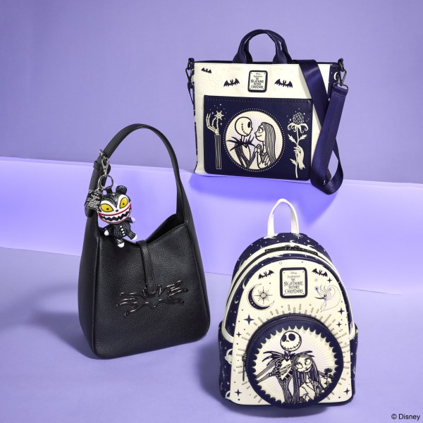 Mochila y Bolso Convertible Jack & Sally Night Sky - Disney Loungefly