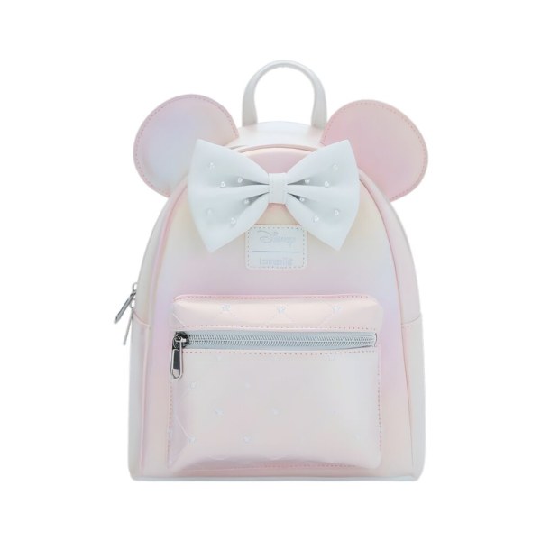 Mochila Minnie Mouse Rosa Perla - Disney Loungefly