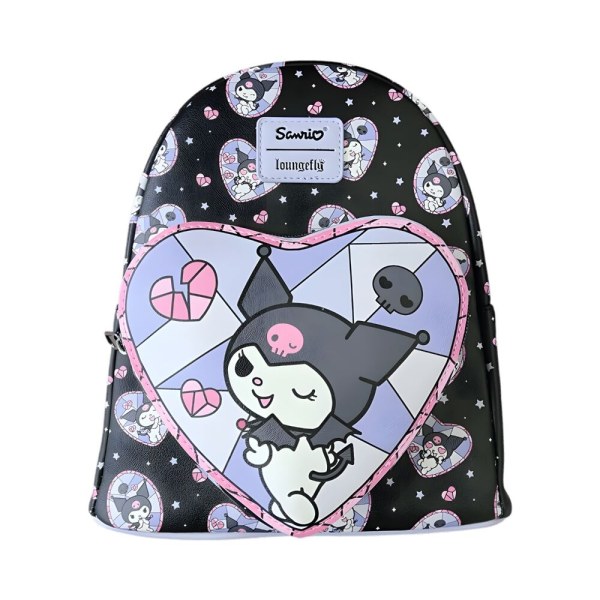 Mochila Kuromi Vidriera - Loungefly Hello Kitty