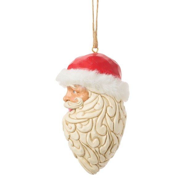 CABEZA DE PAPÁ NOEL VINTAGE - JIM SHORE HEARTWOOD CREEK