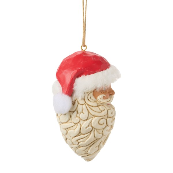 CABEZA DE PAPÁ NOEL VINTAGE - JIM SHORE HEARTWOOD CREEK