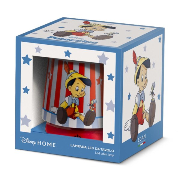 PINOCCHIO - Lámpara de Escritorio LED Recargable - 11cm - DISNEY