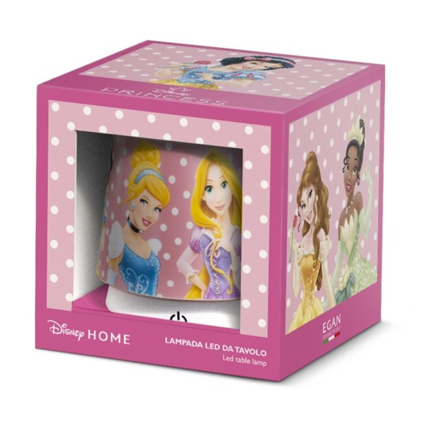 PRINCESAS DISNEY - Lámpara de Escritorio LED Recargable - 11cm