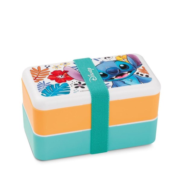 STITCH - Cajas de almuerzo 18x10cm - Blanco