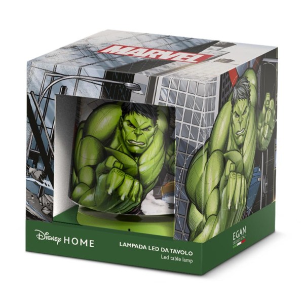 HULK - Lámpara de Escritorio LED Recargable - 11cm