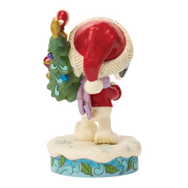 SNOOPY Y WOODSTOCK CON ÁRBOL
