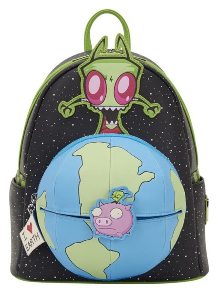 Mini Mochila Invader Zim Brillante - Loungefly Nickelodeon