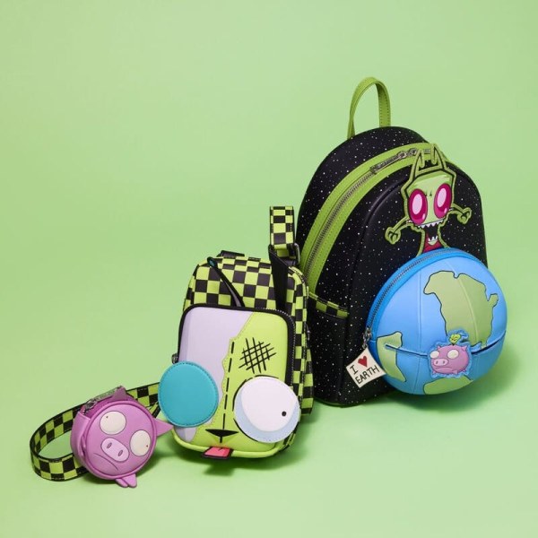 Mini Mochila Invader Zim Brillante - Loungefly Nickelodeon
