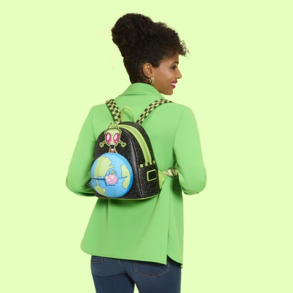Mini Mochila Invader Zim Brillante - Loungefly Nickelodeon