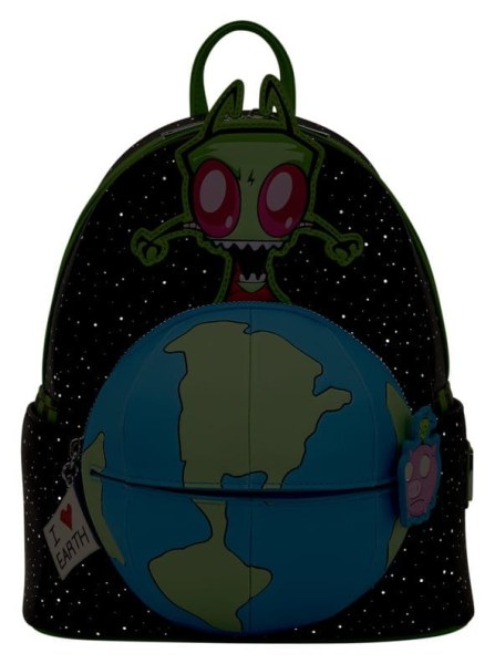 Mini Mochila Invader Zim Brillante - Loungefly Nickelodeon