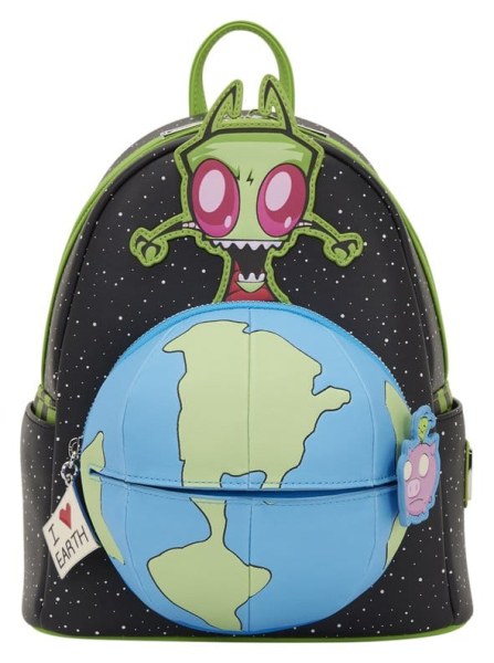 Mini Mochila Invader Zim Brillante - Loungefly Nickelodeon