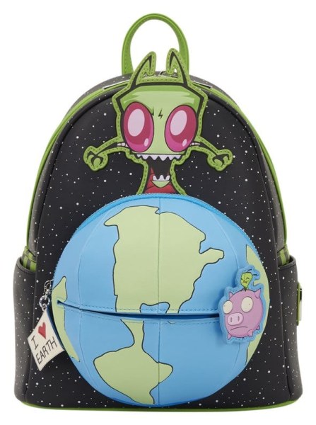 Mini Mochila Invader Zim Brillante - Loungefly Nickelodeon