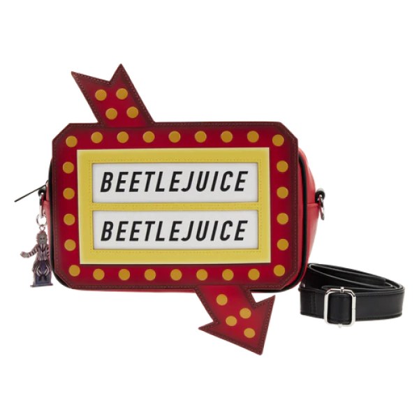 Bolso de Hombro Graveyard Sign - Loungefly Beetlejuice