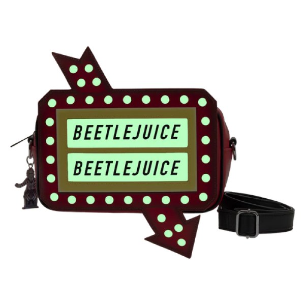 Bolso de Hombro Graveyard Sign - Loungefly Beetlejuice