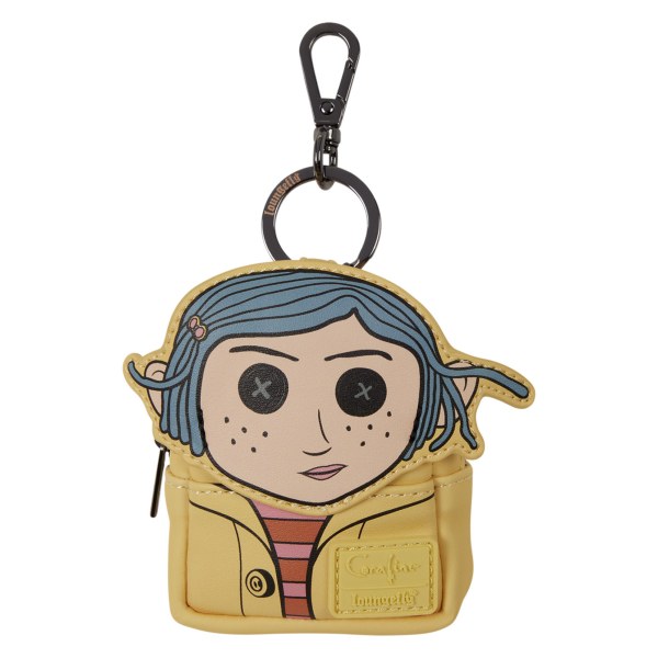 Llavero Mini Mochila Misteriosa - Loungefly Coraline