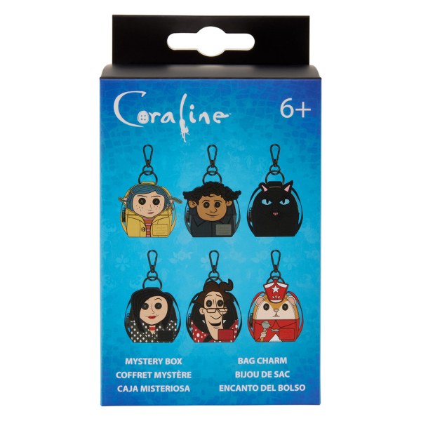 Llavero Mini Mochila Misteriosa - Loungefly Coraline