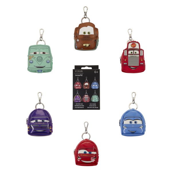 Llavero Mini Mochila Misteriosa - Disney Pixar Cars 20 Aniversario