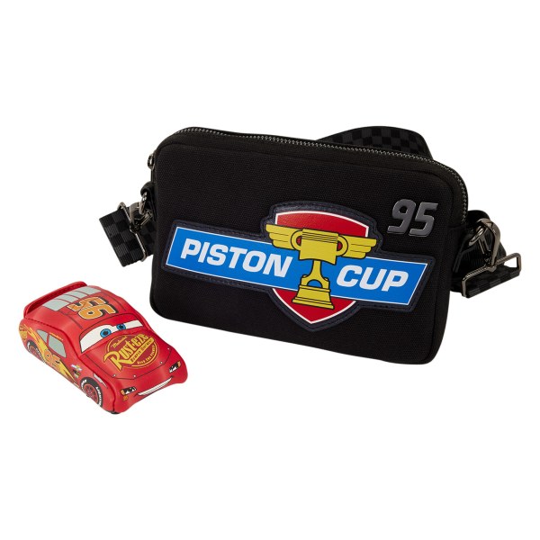 Bolsa Bandolera Piston Cup - Disney Pixar Loungefly Cars 20 Aniversario