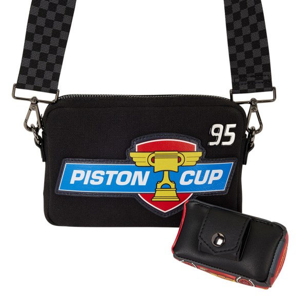 Bolsa Bandolera Piston Cup - Disney Pixar Loungefly Cars 20 Aniversario