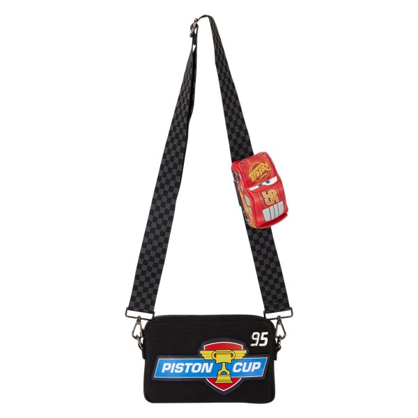 Bolsa Bandolera Piston Cup - Disney Pixar Loungefly Cars 20 Aniversario