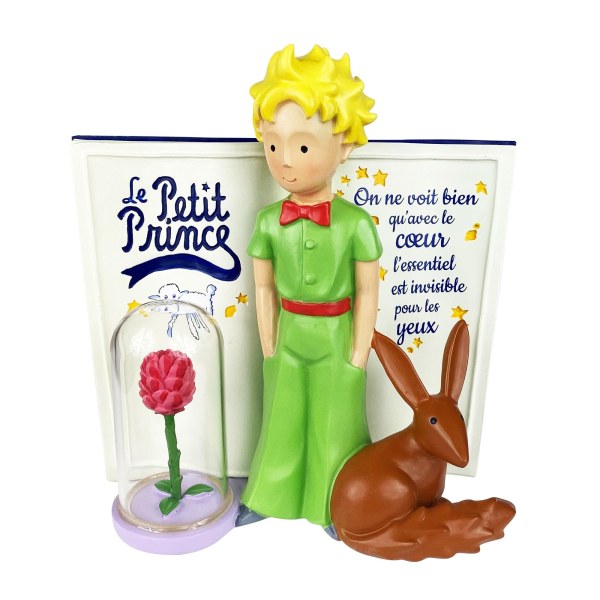 FIGURITA EL PRINCIPITO 16 CM LIBRO
