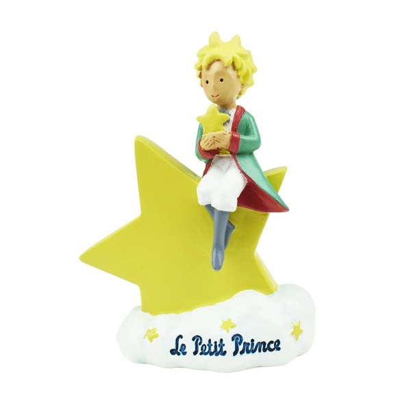 FIGURITA EL PEQUEÑO PRÍNCIPE SENTADO ESTRELLA (WINDOW BOX)
