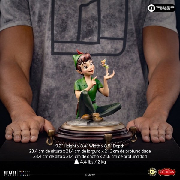 Estatuilla Peter Pan (1953) 1/10 Art Scale Peter Pan y Campanilla 23 cm