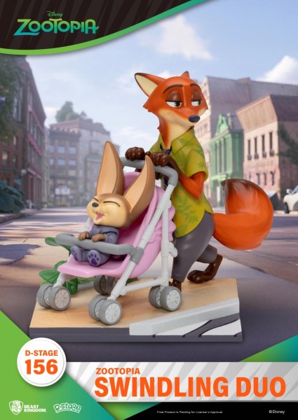 ZOOTOPIA 2 - Dúo de Estafadores - Diorama D-Stage 12.2cm