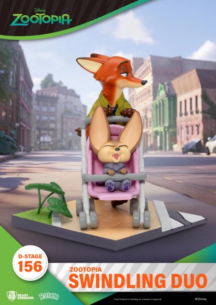 ZOOTOPIA 2 - Dúo de Estafadores - Diorama D-Stage 12.2cm