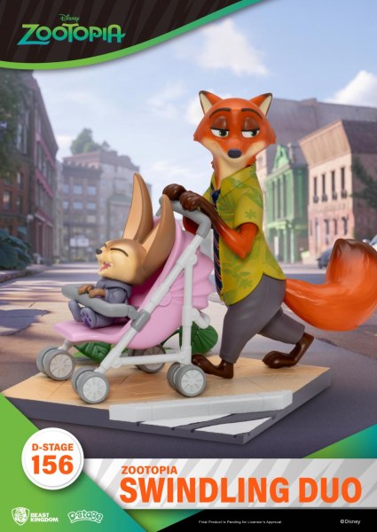 ZOOTOPIA 2 - Dúo de Estafadores - Diorama D-Stage 12.2cm