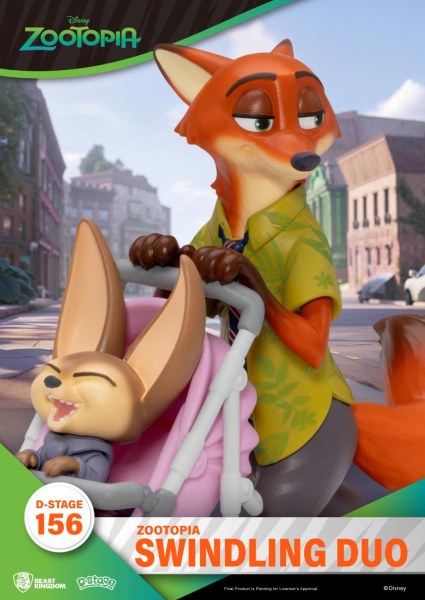 ZOOTOPIA 2 - Dúo de Estafadores - Diorama D-Stage 12.2cm