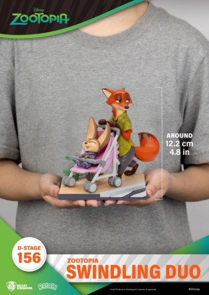 ZOOTOPIA 2 - Dúo de Estafadores - Diorama D-Stage 12.2cm