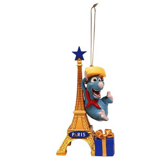 COLGANTE DE RESINA REMY EN LA TORRE EIFFEL - DISNEY RATATOUILLE