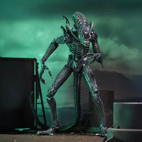 ALIEN - FIGURA DE ACCIÓN 7" - ULTIMATE ALIENS WARRIOR 1986 (AZUL)