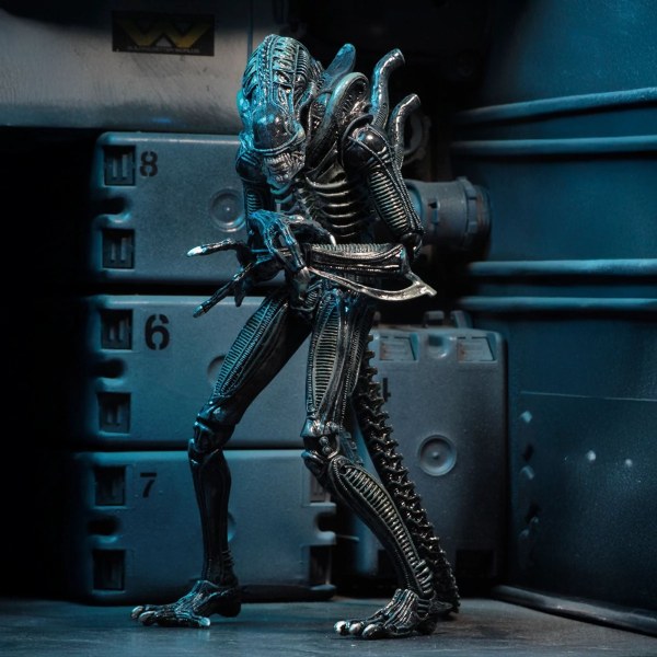 ALIEN - FIGURA DE ACCIÓN 7" - ULTIMATE ALIENS WARRIOR 1986 (AZUL)