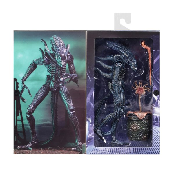 ALIEN - FIGURA DE ACCIÓN 7" - ULTIMATE ALIENS WARRIOR 1986 (AZUL)