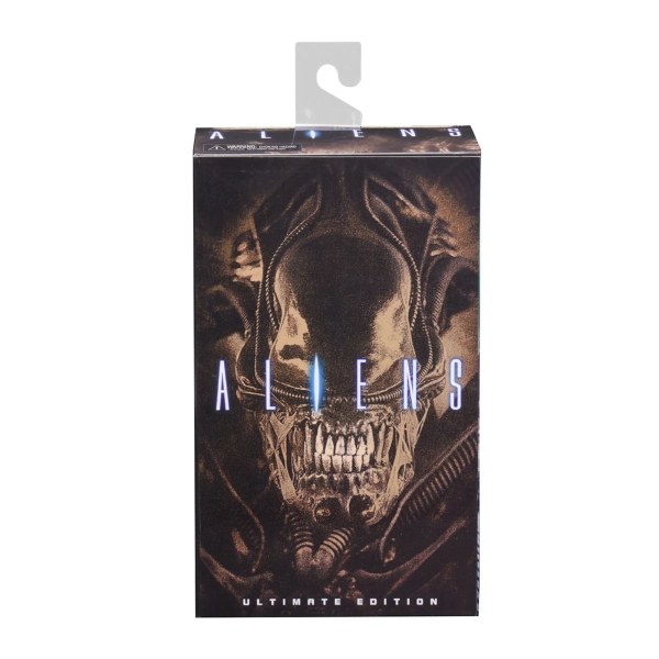 ALIEN - FIGURA DE ACCIÓN 7" - ULTIMATE ALIENS WARRIOR 1986 (MARRÓN)