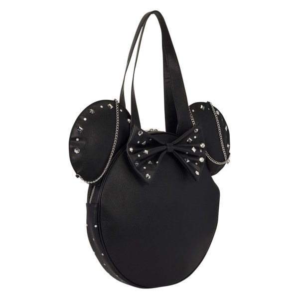 Bolsa Tote Minnie Mouse Studs & Chains - Disney Loungefly