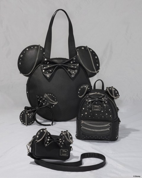 Bolso Bandolera Minnie Mouse Studs & Chains - Disney Loungefly