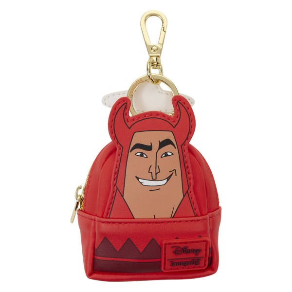 Llavero Mini Mochila Reversible Devil & Angel Kronk - Disney Loungefly Kuzco El Emperador y Sus Locuras