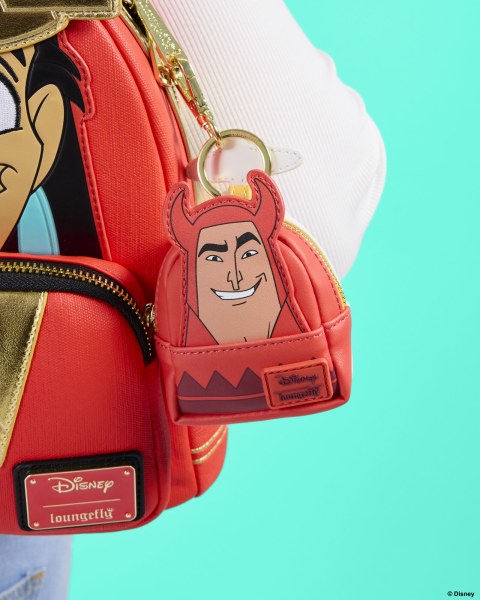 Llavero Mini Mochila Reversible Devil & Angel Kronk - Disney Loungefly Kuzco El Emperador y Sus Locuras