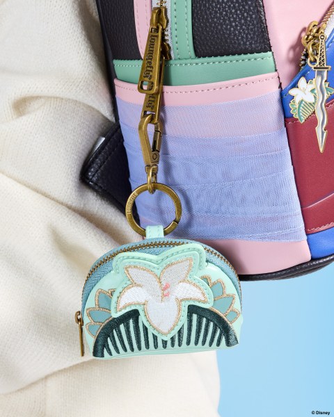 Charm de Bolsa Peine Mulan - Disney Loungefly