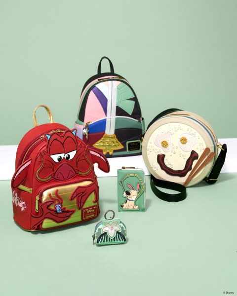 Mini Mochila Purpurina Cosplay Mushu - Disney Loungefly Mulan