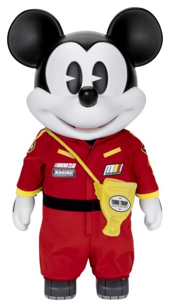 Vinilo Hucha SYAKING-BANG!! Figurina Funcional Auto de Carreras Mickey 48 cm - Disney Mickey and Friends