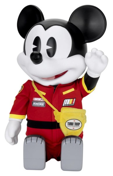 Vinilo Hucha SYAKING-BANG!! Figurina Funcional Auto de Carreras Mickey 48 cm - Disney Mickey and Friends