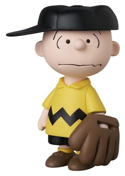 Figura PVC UDF Chicago White Sox Charlie Brown 9 cm - MLB × Peanuts