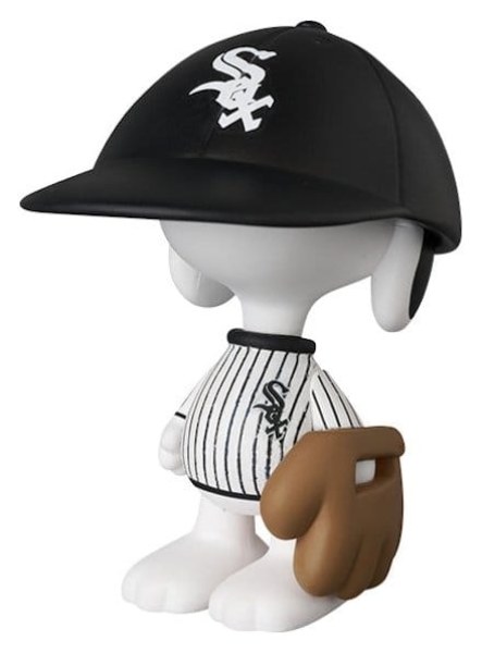 Figura PVC UDF Snoopy Chicago White Sox 7 cm - MLB × Peanuts